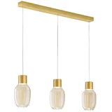 Fabas Luce Lapo 3-flg. 36W 120 cm Balken braun