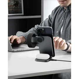 Aukey MagFusion Z 3-in-1 Foldable MagSafe Charging Stand