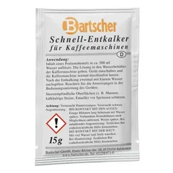 Bartscher Rundfilter Kaffeemaschine Pro II 40T + 100 Rundfilter + Entkalker