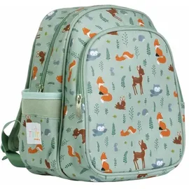 A Little Lovely Company Rucksack Bosvriendjes - - Grün