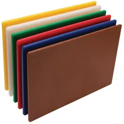 Gastronoble Hygiplas standard Schneidebretter Set mit geringer Dichte