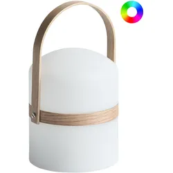 LED-Tischlampe für den Außenbereich ESTERO Weiß