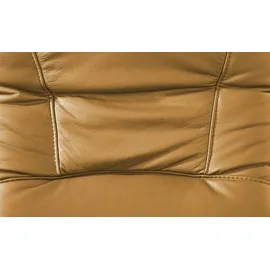 Hukla Relaxsessel Tobias Leder 75 x 102 x 88 cm Gelb mit Relax-Funktion