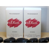 (241,50€ / L), s.Oliver FRIENDSHIP WOMEN magenta, 2x 30ml Eau de Toilette