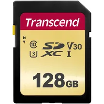 Transcend SDXC 128GB Class 10 500S UHS-I V30