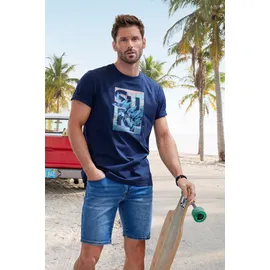 John Devin T-Shirt blau XXL