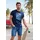 John Devin T-Shirt blau XXL