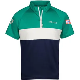 TROLLKIDS Fahrradshirt Trondheim in Grün | 92