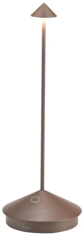 Zafferano Tischleuchte Pina 29 cm Rost