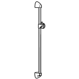 Kludi STANDARD Wandstange 600mm chrom