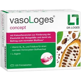 Dr. Loges Vasologes concept Tabletten 120 St.