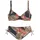 LASCANA Bügel-Bikini Damen Schwarz/Mehrfarbig 46 Cup E