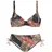 LASCANA Bügel-Bikini Damen Schwarz/Mehrfarbig 46 Cup E