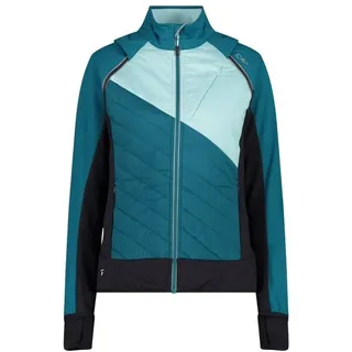 CMP Woman jacket with Detachable sleeves teal (E867) 38