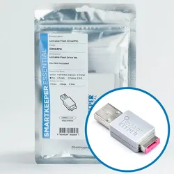 [SmartKeeper ESSENTIAL] 1 x Verriegelbarer USB-Speicher ohne BASIC Typ Schlüssel / Pink