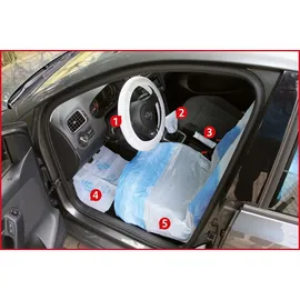 KS Tools Innenraum-Schoner Set 5 in 1, LKW