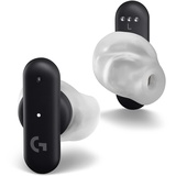 Logitech G FITS True Wireless Gaming Earbuds, individuell zugeschnittene Passform, LIGHTSPEED + Bluetooth, vier Beamforming-Mikrofone, PC, Mac, PS5, PS4, Mobile, Nintendo Switch - Schwarz