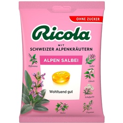 Ricola ohne Zucker Beutel Salbei Alpen Salbei Bonbons