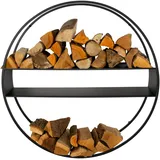 Spinder Ablageregal 100 x 21 x 100 cm Schwarz