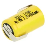 XCell 5x XCell Akku 1/2 AA 1,2V 600mAh + LF Z-Form X1/2AA