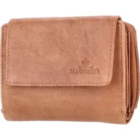 The Skandinavian Brand Damen Lederbörse Cognac