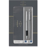 Parker Schreibset DuoSet Jotter Edelstahl C.C. silber