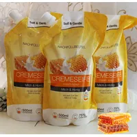 Schmees Cremeseife Nachfüllbeutel Früchte Milch Honig 3 x 500 ml