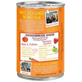 Edgard & Cooper Huhn & Truthahn Adult 6 x 400 g