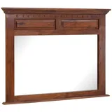Massivmoebel24 Spiegel Akazie 110x6x87 nougat lackiert OXFORD 328