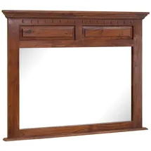 Massivmoebel24 Spiegel Akazie 110x6x87 nougat lackiert OXFORD 328