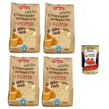 4x Artebianca Knusprige Semmelbröselflocken Gr.250+Italian Gourmet Polpa 400g
