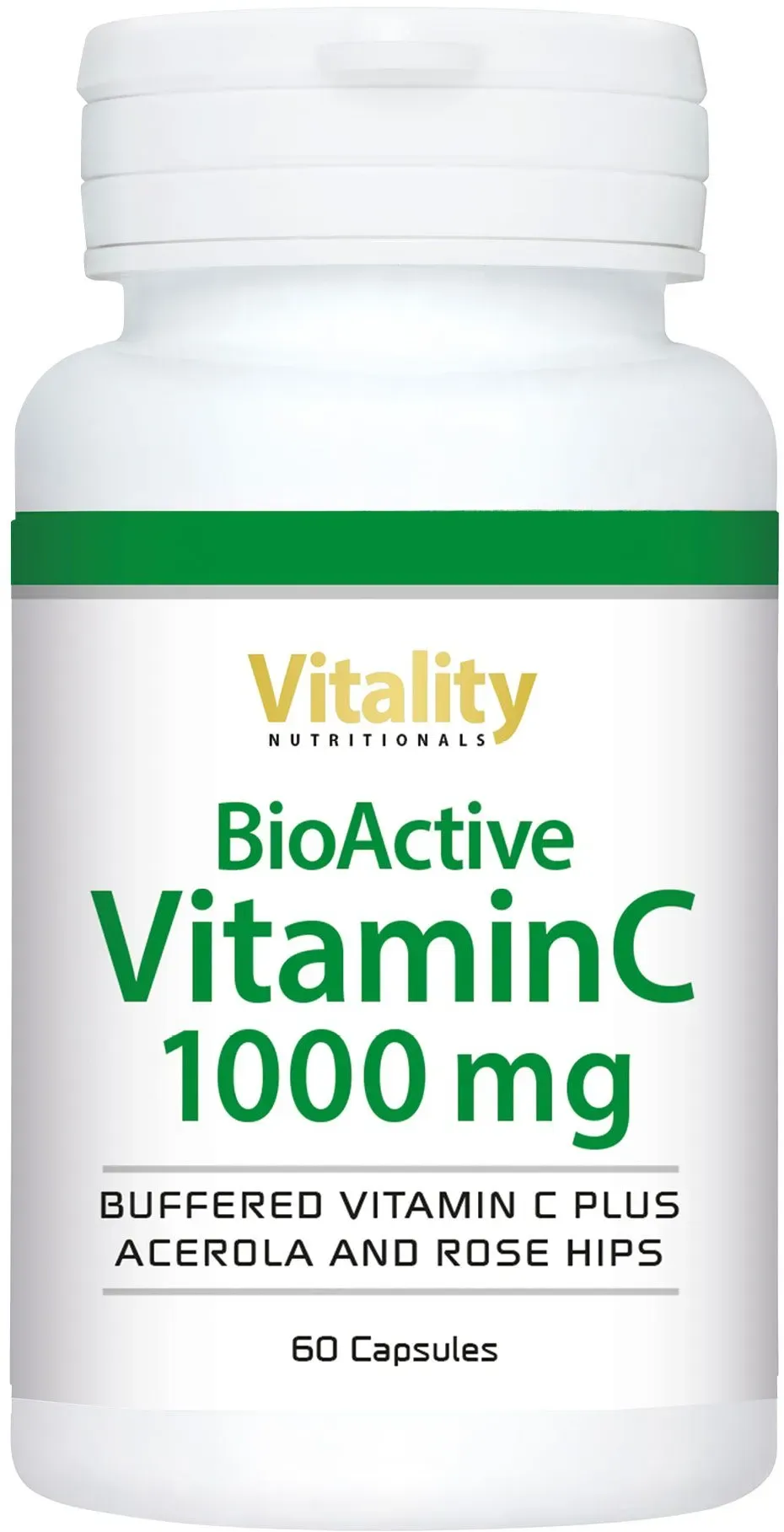 Vitality Nutritionals BioActive Vitamin C 1000 mg Kapseln 80 g