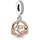 Pandora Charm-Anhänger Rose Silber 789374C01