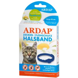 ARDAP Zecken-/ Flohhalsband für Katzen Ungezieferbekämpfung
