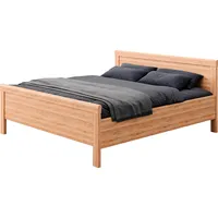 Priess Einzelbett PRIESS "Arnsberg", braun (artisan eiche), B:188cm L:208cm,