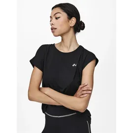 ONLY PLAY ONPAUBREE SS LOOSE TRAIN TEE Schwarz M