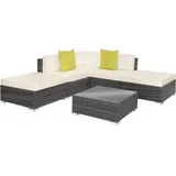 Tectake Paris Set 8-ltg. grau