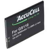 AccuCell Akku passend für Gigaset GS110 Li-ion 3.8V 3000mAh 11.4Wh