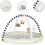 Chipolino Krabbeldecke + Spielbogen, Spielbogen, Krabbeldecke Wald,