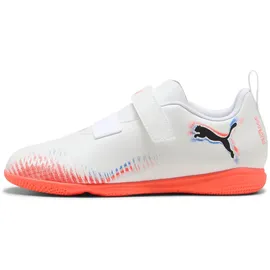 Puma Future 8 Play IT Kinder puma white/puma black/glowing red 29