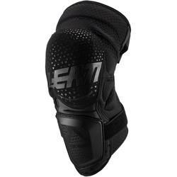 Leatt 3DF Hybrid Motocross Knieprotektoren, schwarz, Größe L XL für Männer