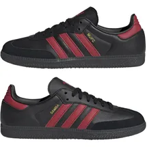 adidas Samba Herren Core Black/Mufc Red 42