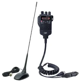 PNI Paket Radio CB Escort HP 62 und Antenne PNI Extra 48 mit Magnet, ASQ, RF Gain