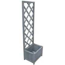 vidaXL Spalier mit Blumenkasten 40 x 30 cm Tanne