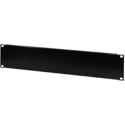 LogiLink 19" Geschlossenes Blindpanel 2HE Schwarz