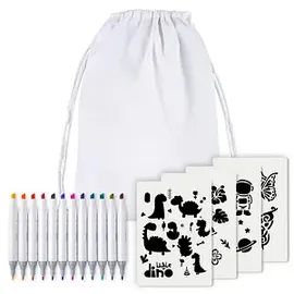 Sax design Airbrushset für Kinder farbsortiert