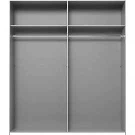 möbel-direkt.de Schwebetürenschrank Ulm 180 x 198 x 65 cm Grau