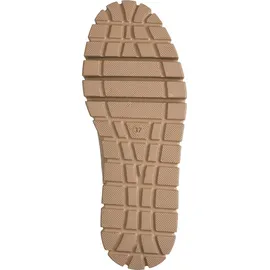 Marco Tozzi Damen Chelsea Boots zum Schlupfen Plateau, Braun Taupe für beige, Größe 39 EU