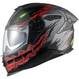 NEXX Y.100 R Night Rider Integralhelm grau, XL