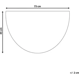 Beliani ALATNA 45 x 75 cm Braun